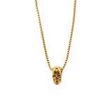 Gang - GNG115 - high quality skull chain - gold