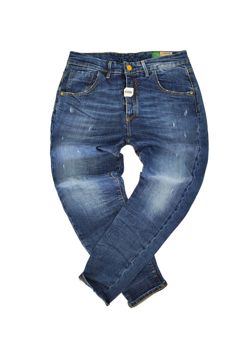 Ανδρικό τζιν παντελόνι cosi jeans - 64-elbaph μπλε