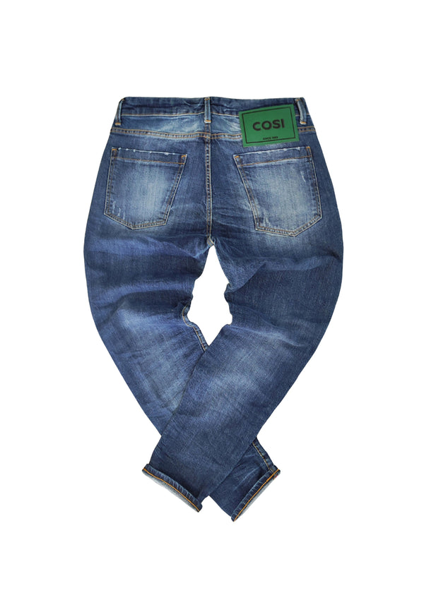 Ανδρικό τζιν παντελόνι cosi jeans - 64-elbaph μπλε