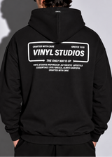 Ανδρικό φούτερ με κουκούλα Vinyl Art Clothing-98989-01-Black Urban Code Hoodie