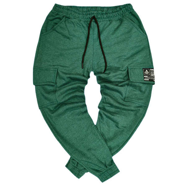 Tony couper - F23/9 - cargo trackpants - green