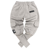 Tony couper - F24/19 - rip cargo sweatpants - grey