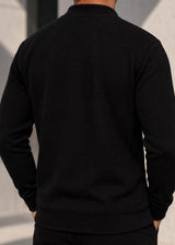 Ανδρική Ζακέτα Close Society-WAFFLE JACKET-black