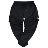 Tony couper - F24/24 - fabric cargo pants - black