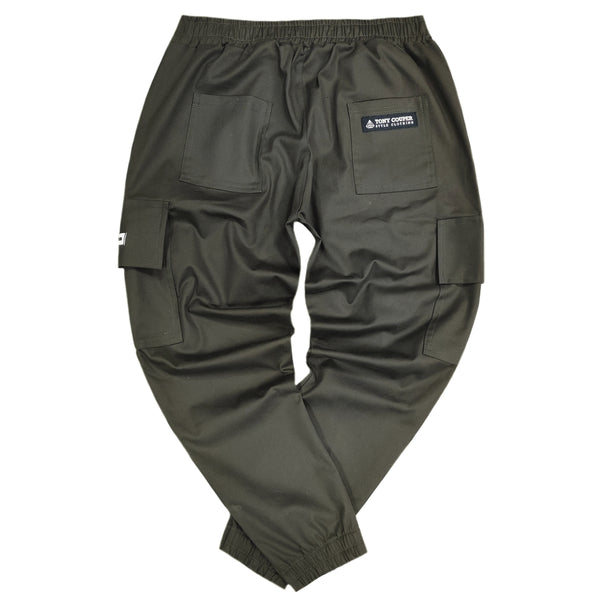 Tony couper - F24/25 - fabric cargo pants - khaki