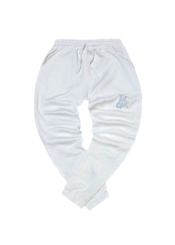 Ανδρική φόρμα Tony Couper - F25/11 - ecru TNC logo regular fit λευκό