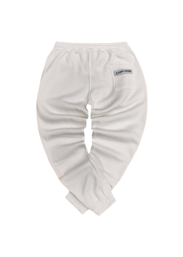 Ανδρική φόρμα Tony couper - F26/4 - ECRU White Cube regular fit