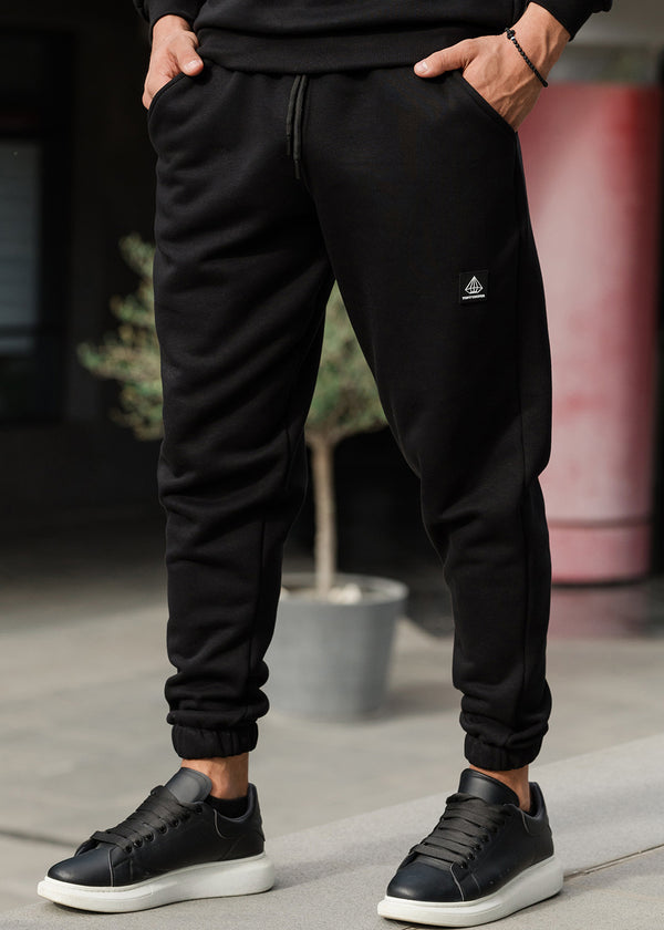 Ανδρική φόρμα Tony couper - F26/4 -Βlack Cube regular fit μαύρο