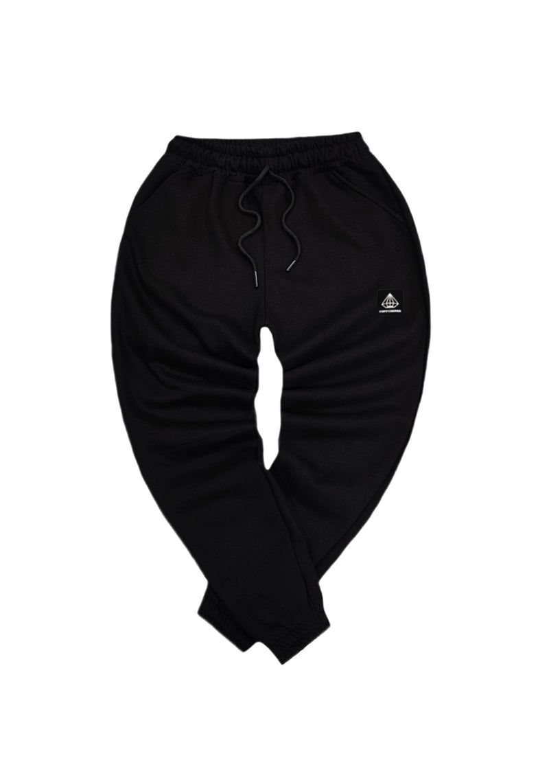 Ανδρική φόρμα Tony couper - F26/4 -Βlack Cube regular fit μαύρο