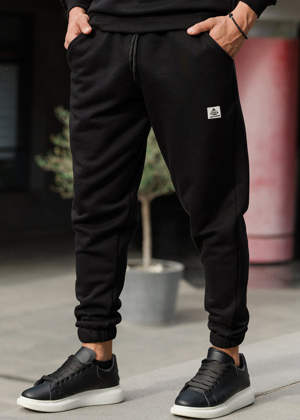Ανδρική φόρμα Tony couper - F26/4 -Βlack White Cube regular fit