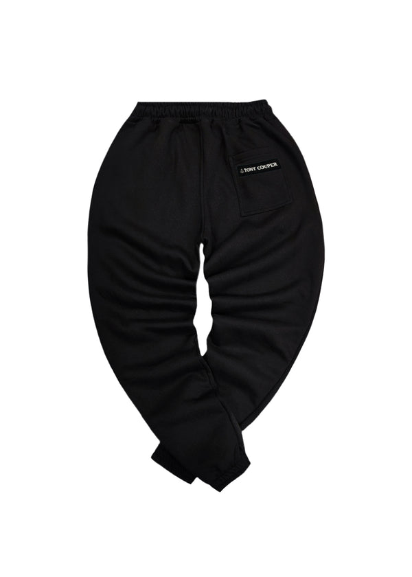 Ανδρική φόρμα Tony couper - F26/4 -Βlack White Cube regular fit