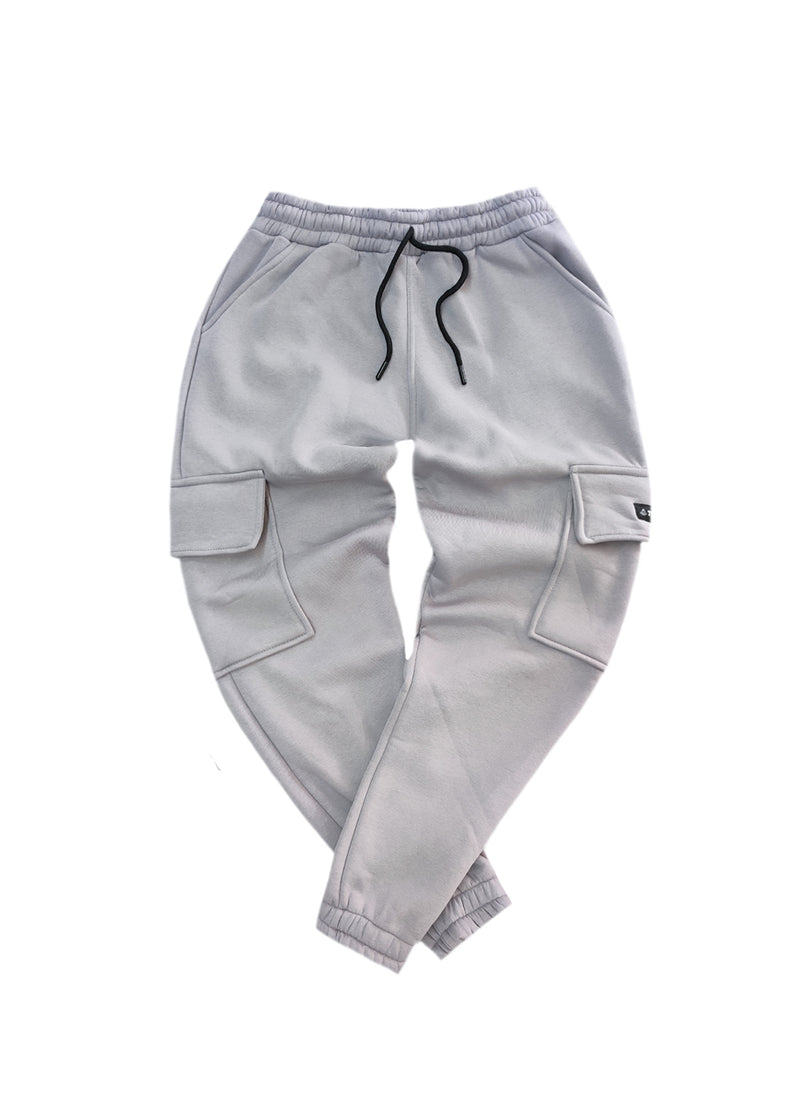 Ανδρική φόρμα Tony couper-F26/3-long patch cargo logo γκρι