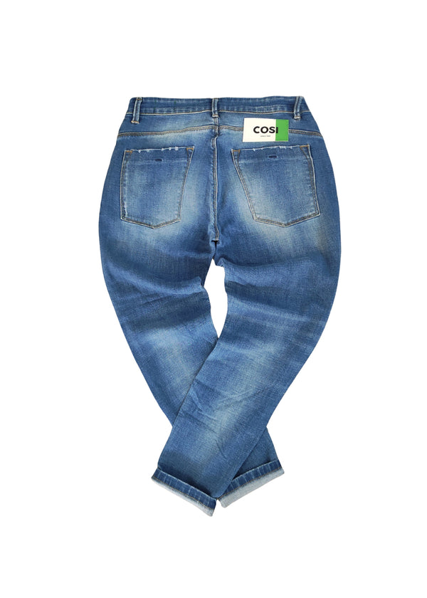 Ανδρικό τζιν παντελόνι cosi jeans - 64-fontana μπλε