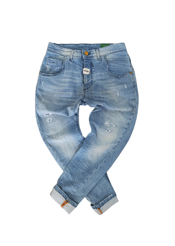 Ανδρικό τζιν παντελόνι cosi jeans - 64-fremont μπλε