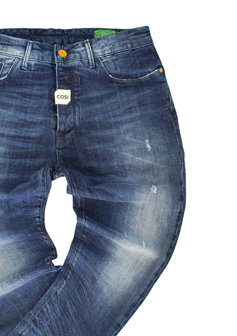 Ανδρικό τζιν παντελόνι cosi jeans - 64-fullerton μπλε