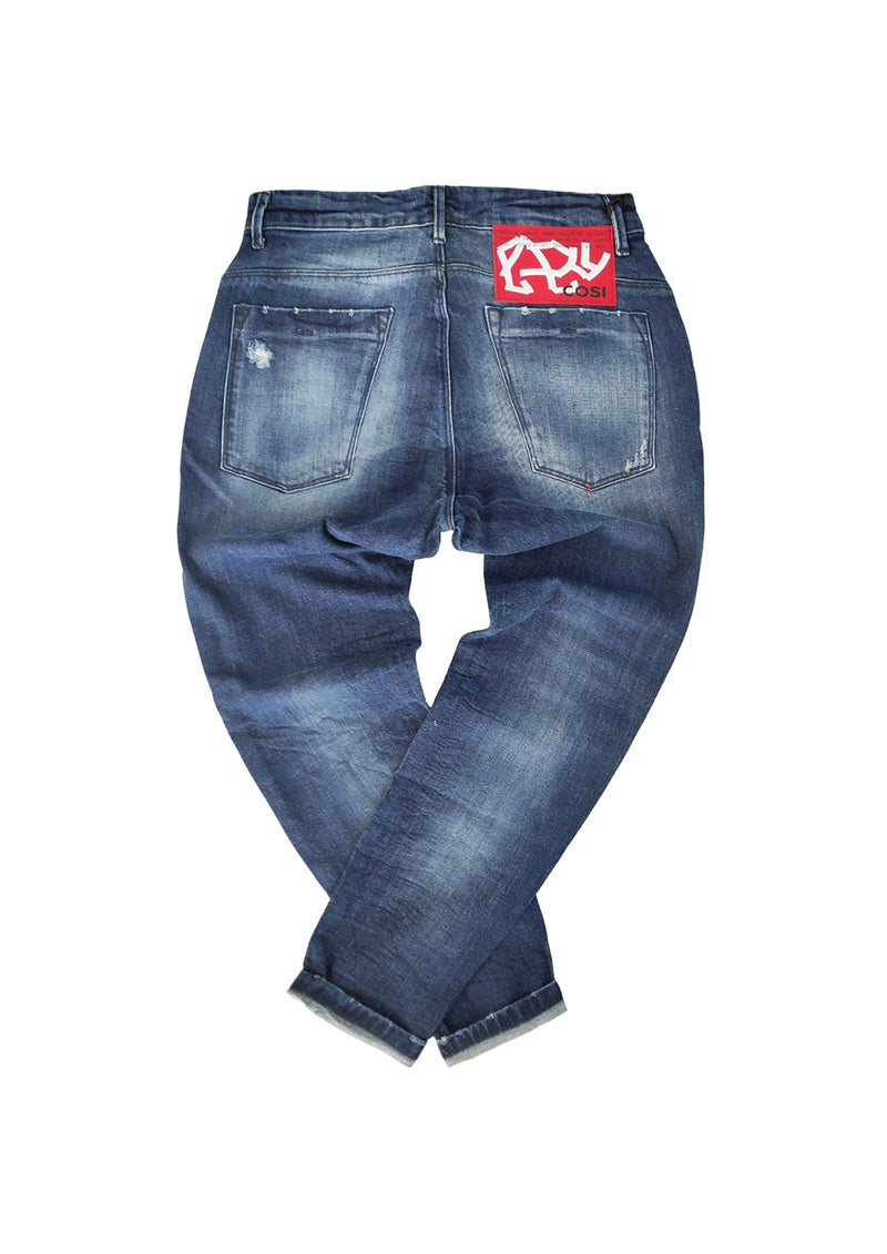 Ανδρικό τζιν παντελόνι cosi jeans - 64-fullerton μπλε