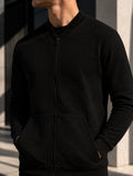 Ανδρική Ζακέτα Close Society-WAFFLE JACKET-black