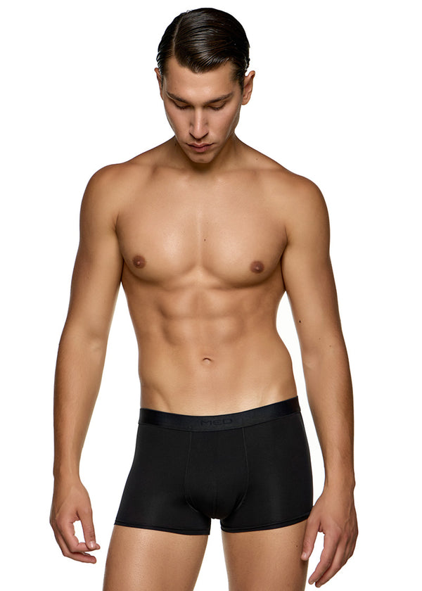 Ανδρικό εσώρουχο μποξερ MED - G23122260-001 - pure black μαύρο