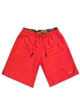 Ανδρικό μαγιό MED - G24200453-007 - william surf shorts κόκκινο