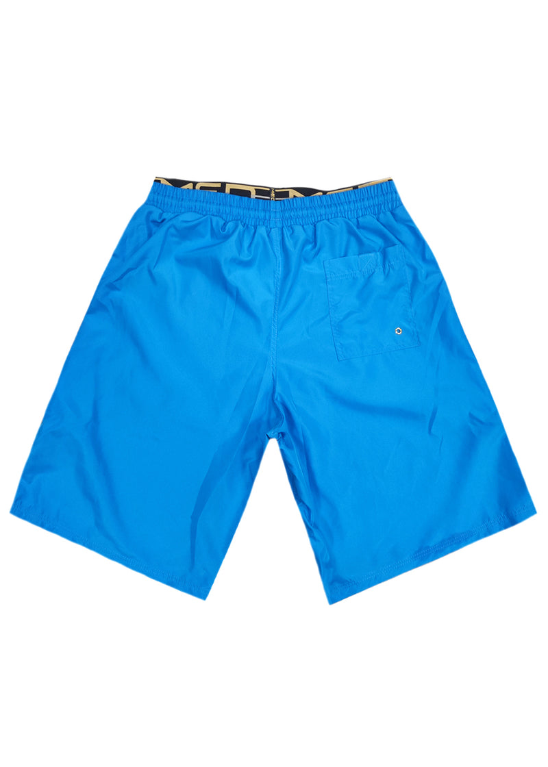 Ανδρικό μαγιό MED - G24200453-200 - william surf shorts μπλε