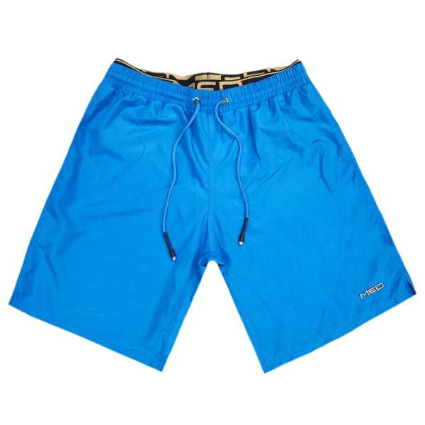 Ανδρικό μαγιό MED - G24200453-200 - william surf shorts μπλε