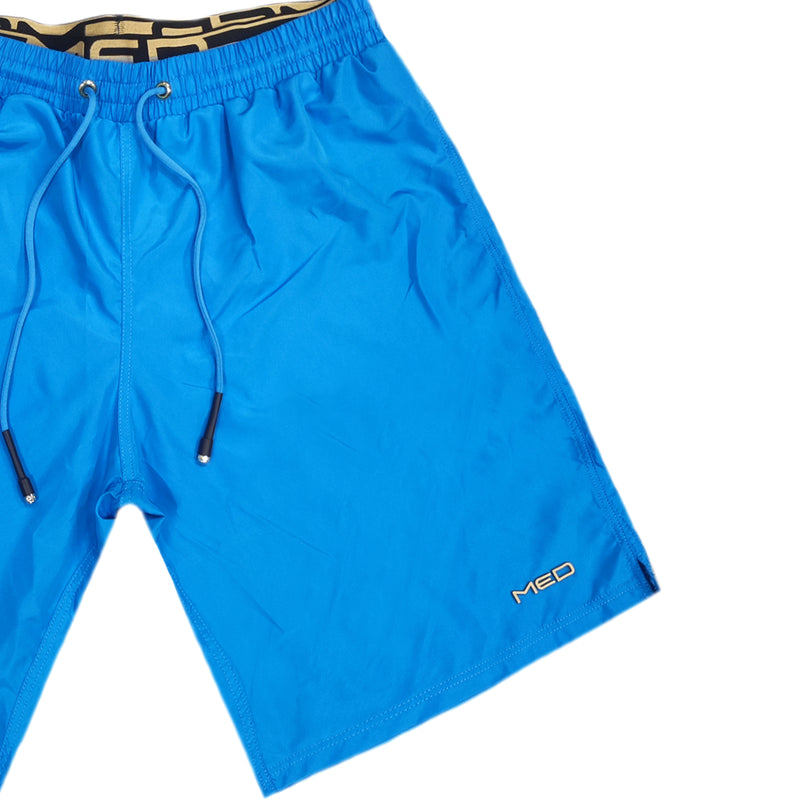 Ανδρικό μαγιό MED - G24200453-200 - william surf shorts μπλε