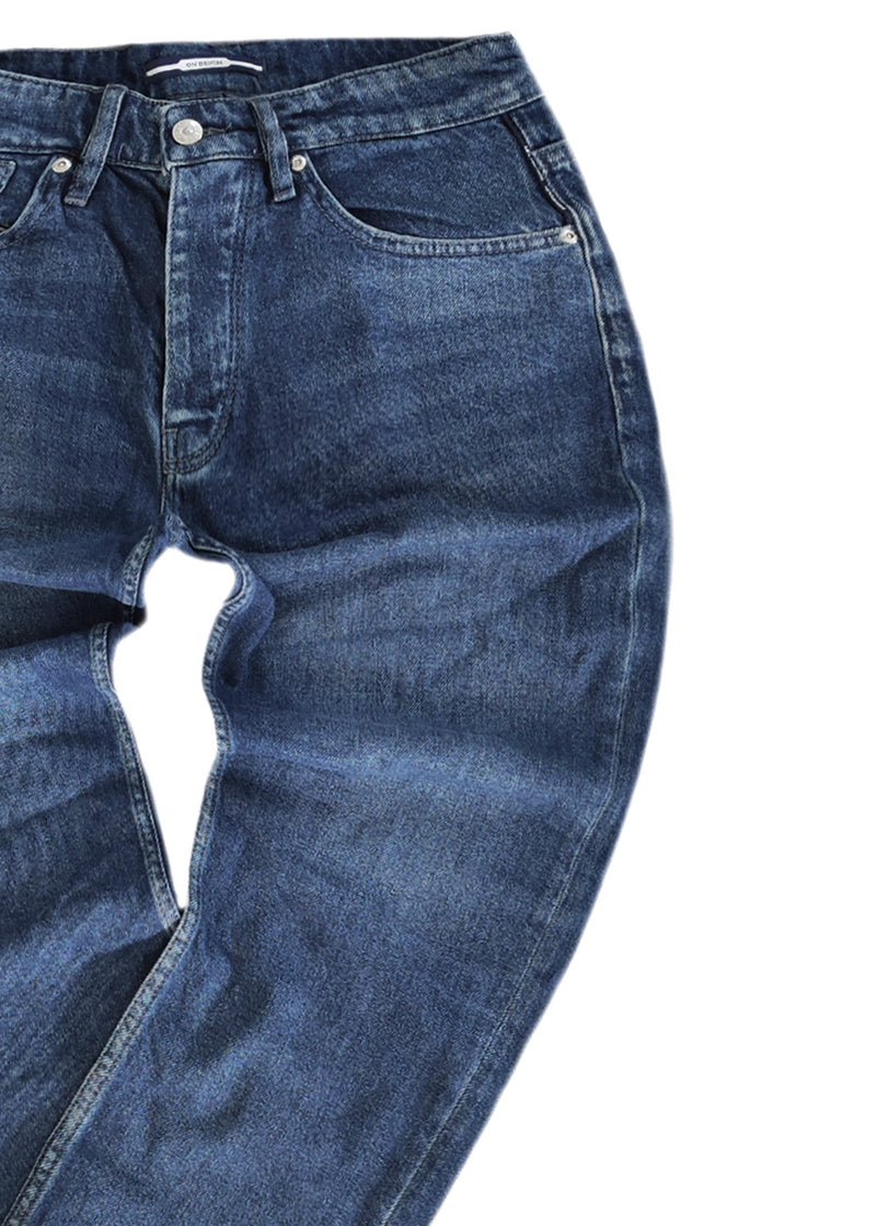 Ανδρικό Jean Παντελόνι GUF  - ONDENIM 5324 - jeans buggy fit μπλε