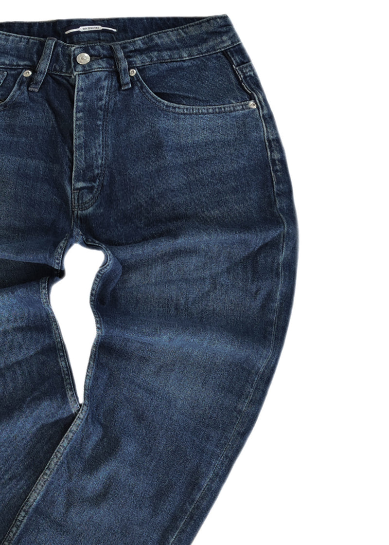 Ανδρικό Jean Παντελόνι GUF  - ONDENIM 5324 - jeans buggy fit μπλε