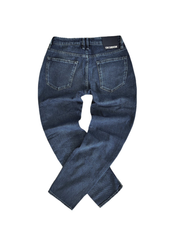 Ανδρικό Jean Παντελόνι GUF  - ONDENIM 5324 - jeans buggy fit μπλε