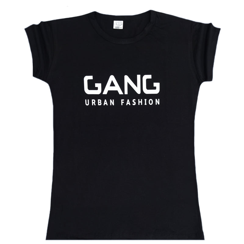Gang - GANG-TEE-03-W - logo tee - black