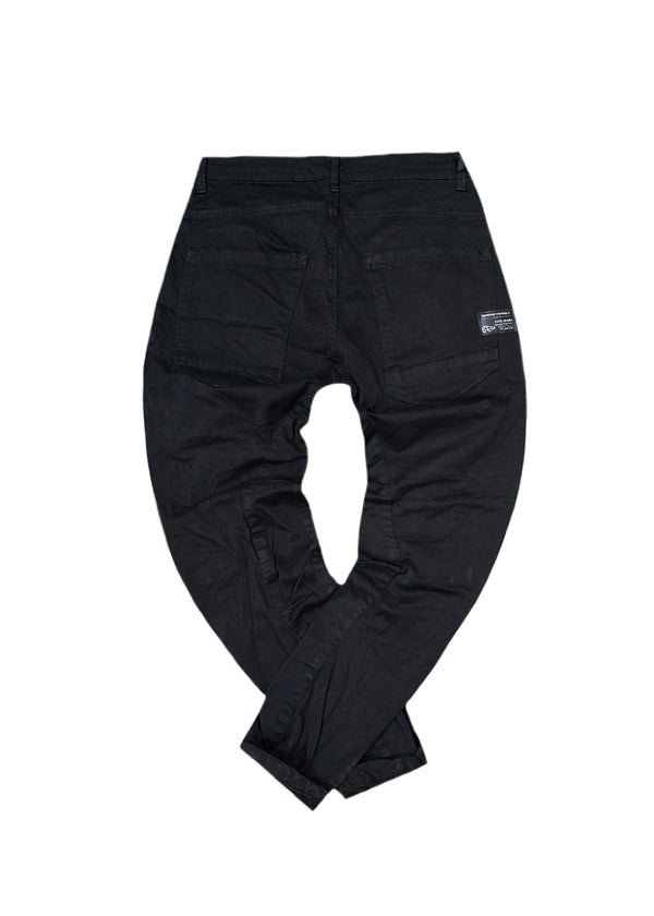 Ανδρικό παντελόνι Cosi Jeans - 65-GIANNO - pants regular fit μαύρο