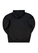 Ανδρική ζακέτα φούτερ GANG - GJ25-200-BLACK - basic logo zip-up hoodie -μαύρο