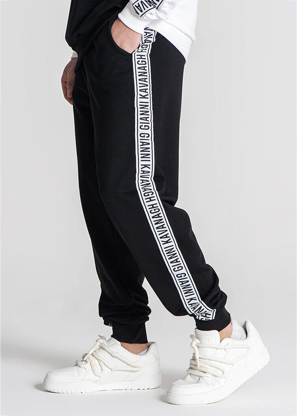 Ανδρική φόρμα Gianni Kavanagh - GKM006177 - partition joggers μαύρο