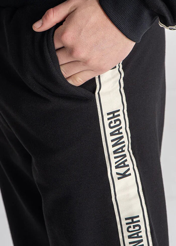 Ανδρική φόρμα Gianni Kavanagh - GKM006189 - racer joggers μαύρο