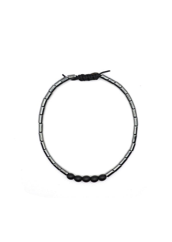 GUF - GNG010 - high quality black steel bracelet - black