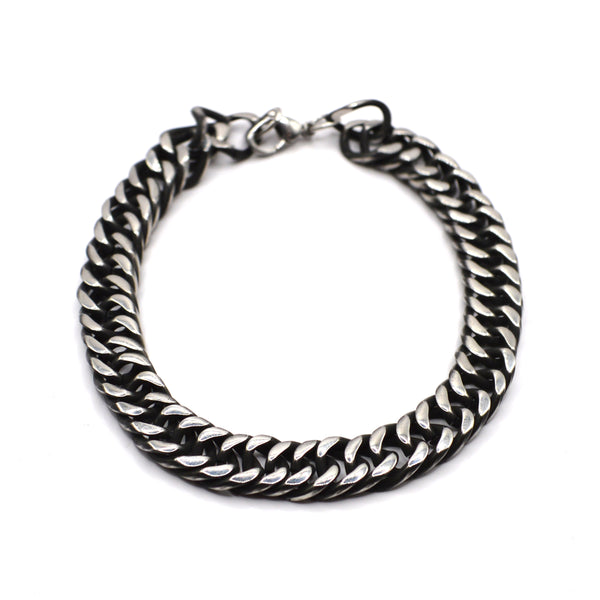 Gang - GNG016 - high quality stainless steel bracelet - silver