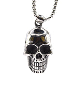 Αλυσίδα από ανοξείδωτο ατσάλι GUF-GNG160-skull chain ασημένιο