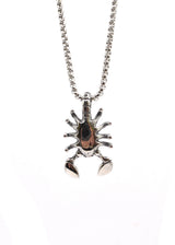 Αλυσίδα από ανοξείδωτο ατσάλι GUF-GNG161-scorpion chain ασημένιο