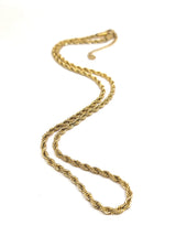 GUF CLOTHING Αλυσίδα από ανοξείδωτο ατσάλι Twisted χρυσό GNG26-07-gold