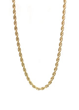 GUF CLOTHING Αλυσίδα από ανοξείδωτο ατσάλι Twisted χρυσό GNG26-07-gold