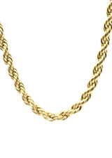 GUF CLOTHING Αλυσίδα από ανοξείδωτο ατσάλι Twisted χρυσό GNG26-07-gold