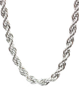GUF CLOTHING Αλυσίδα από ανοξείδωτο ατσάλι Twisted ασημένιο GNG26-07-silver