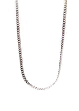 GUF CLOTHING Αλυσίδα από ανοξείδωτο ατσάλι ασημένιο GNG26-08-silver