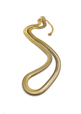 GUF CLOTHING Αλυσίδα από ανοξείδωτο ατσάλι Snake χρυσό GNG26-09-gold