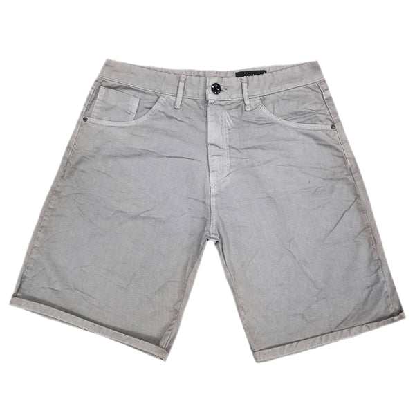 Ανδρική βερμούδα υφασμάτινη Cosi jeans - GOLA - elegant shorts γκρι