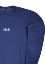 Ανδρικό μακρυμάνικο φούτερ GANG - GS25-500-BLUE regular fit