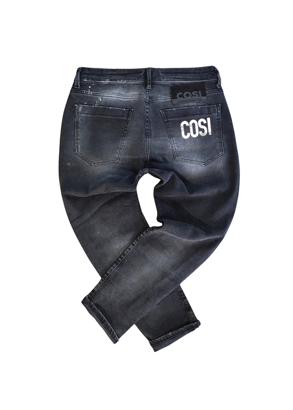 Ανδρικό τζιν παντελόνι cosi jeans - 64-guadalupe σκούρο γκρι