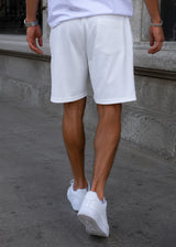 Ανδρική βερμούδα GUF - XY-3100B - athletic regular shorts λευκό