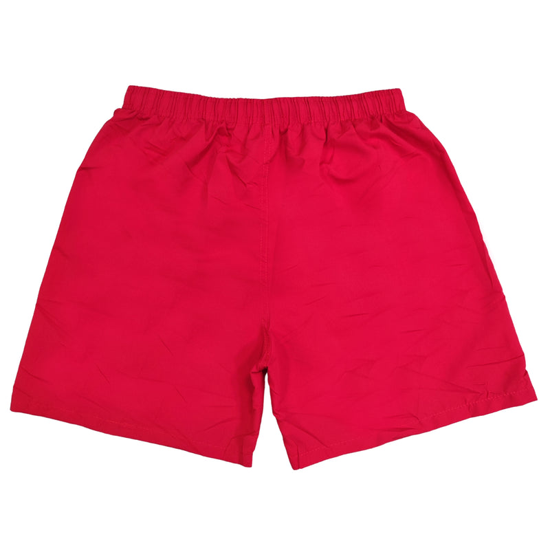 Ανδρικό μαγιό 5 EVEN STAR - H136 - simple swim shorts κόκκινο