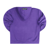 Tony couper - H23/31 - classic diamond hoodie - purple